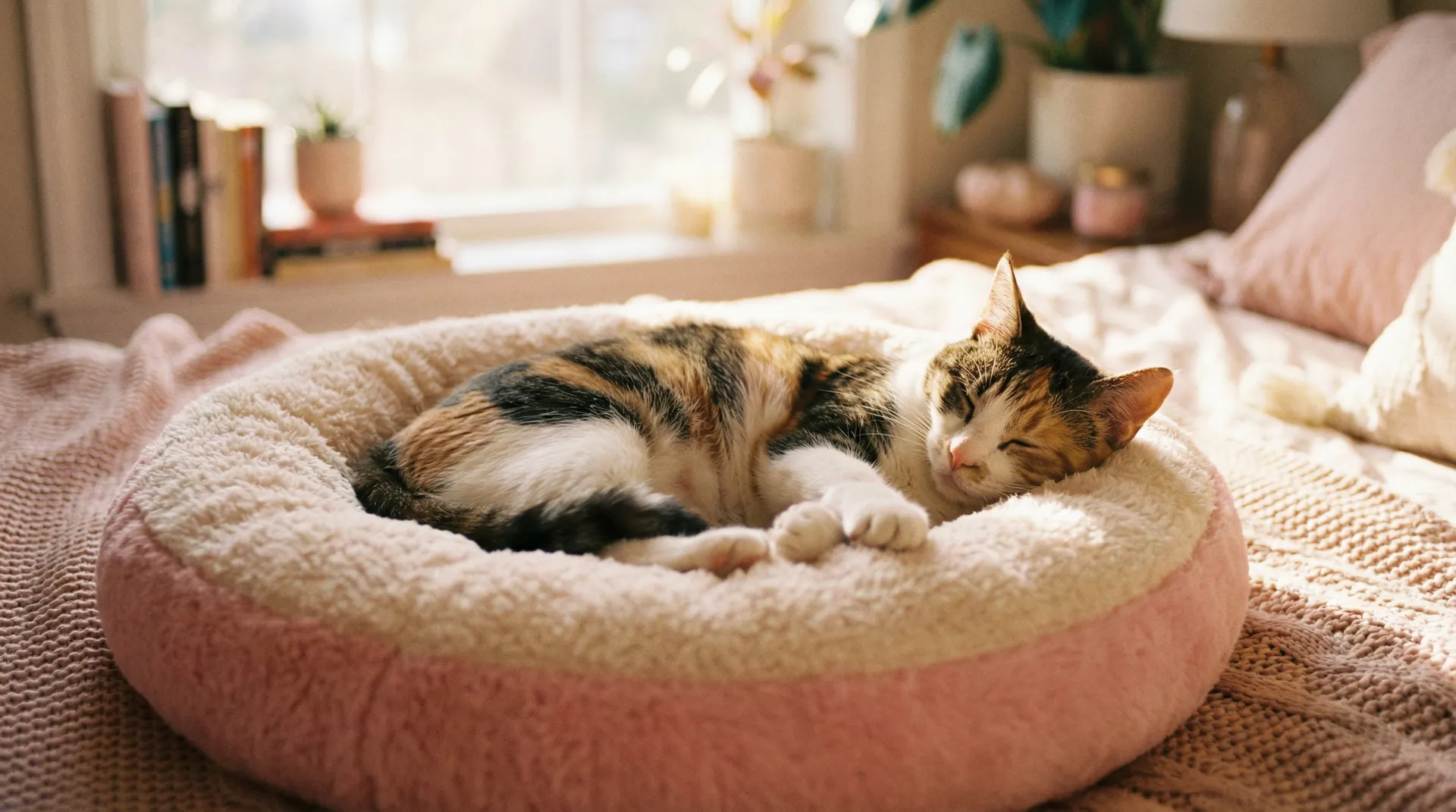 三花猫安静入睡 - 51快播